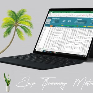 Employee Training Tracking Template | Training Tracker | Training ...
