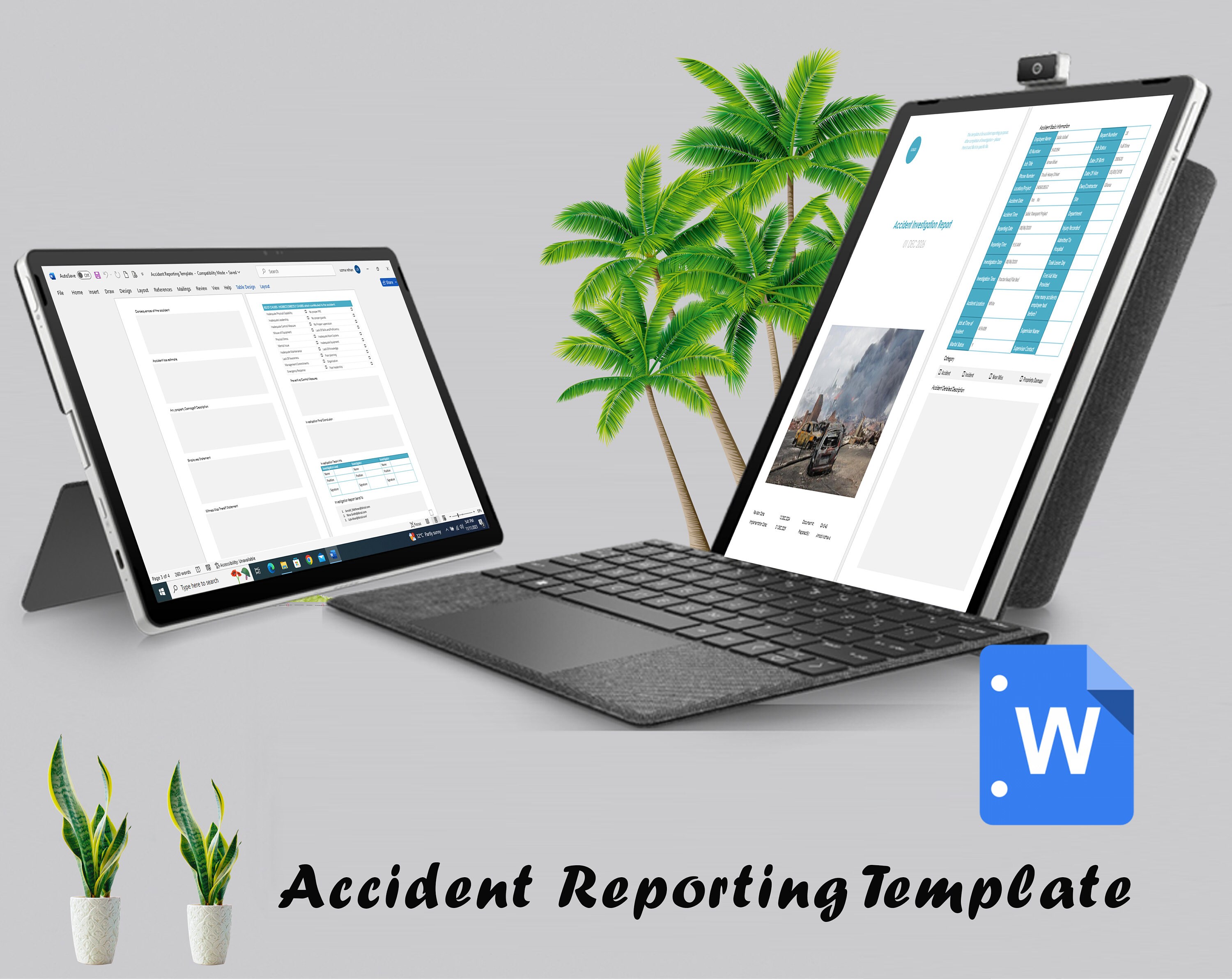 Accident Investigation Form Template Incident Report Form Health