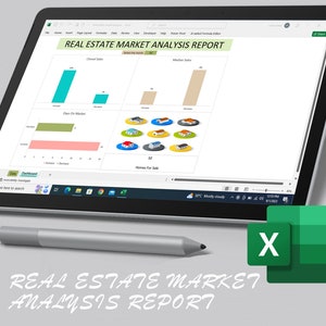 Real Estate Market Analysis Report Template | Real Estate Agent | Real ...