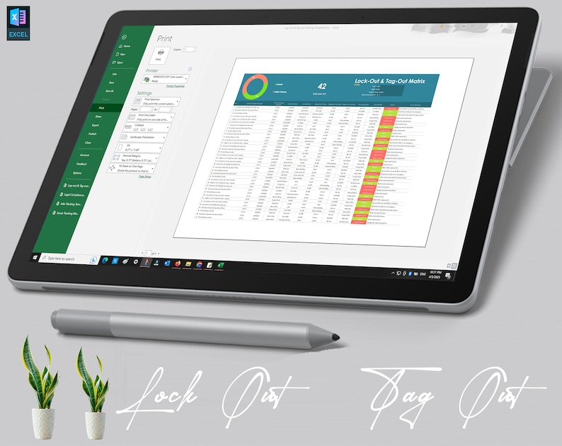 Lockout Tagout Tracking Matrix | Lockout Tagout Station | Lockout ...