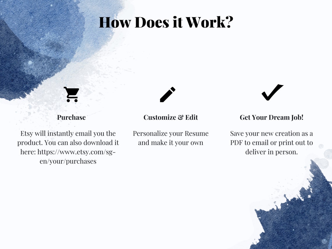 Simple UI/UX Designer Resume Template | Cover Letter and References for ...