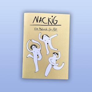 NACKIG Zine Ausmalbuch