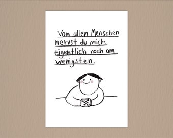 All people postcard