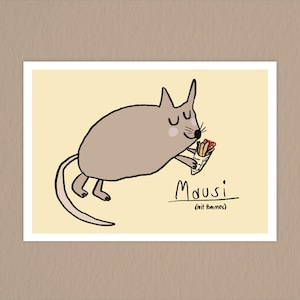 Postal de Mausi