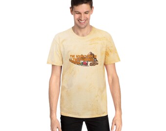 The Wildest Ride In The Wilderness Unisex Color Blast T-Shirt | Theme Park Frontier Wildest Ride T-Shirt