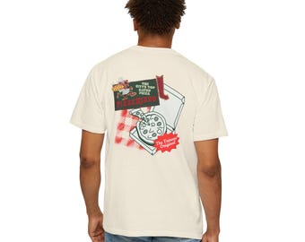 Theme Park Inspired By Rizzo The Rat Pizza Rizzo Unisex Garment-Dyed T-shirt