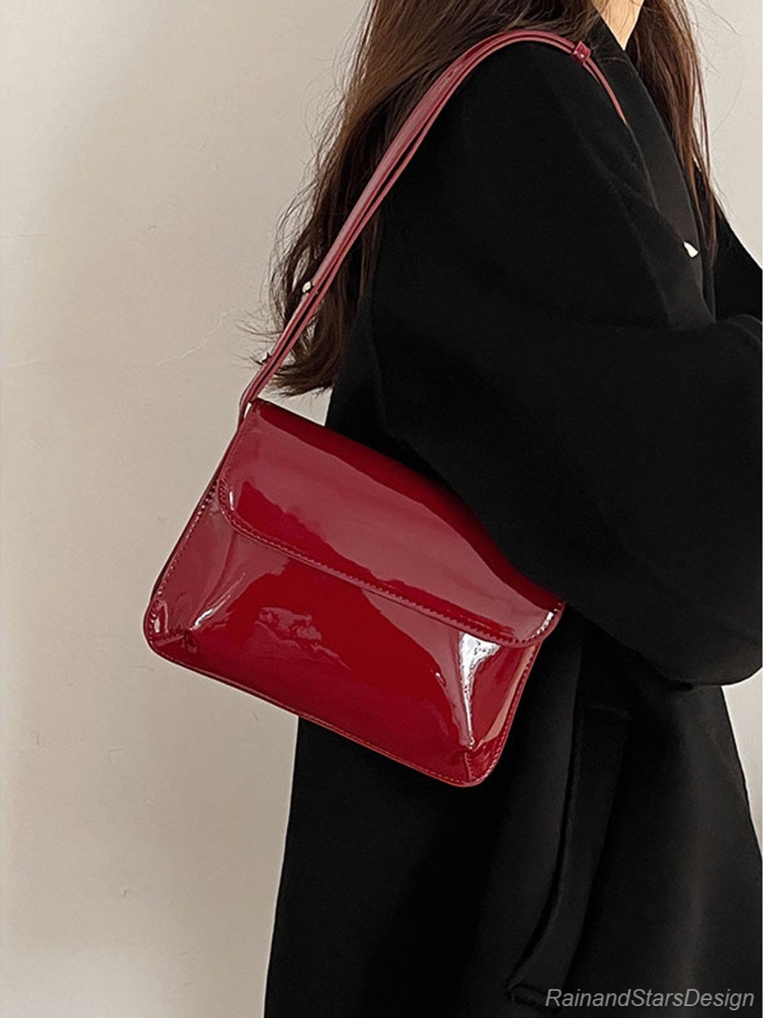 Minimalist Hobo Bag, Large Capacity Pu Leather Shoulder & Crossbody Bag For  Commute, Casual, Simple, Fashionable & Unique Design