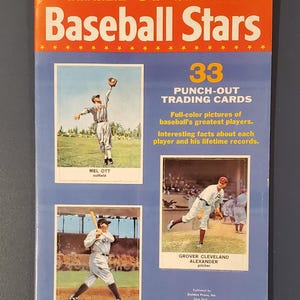 Rare 1961 Baseball HOF Book of Trading Cards