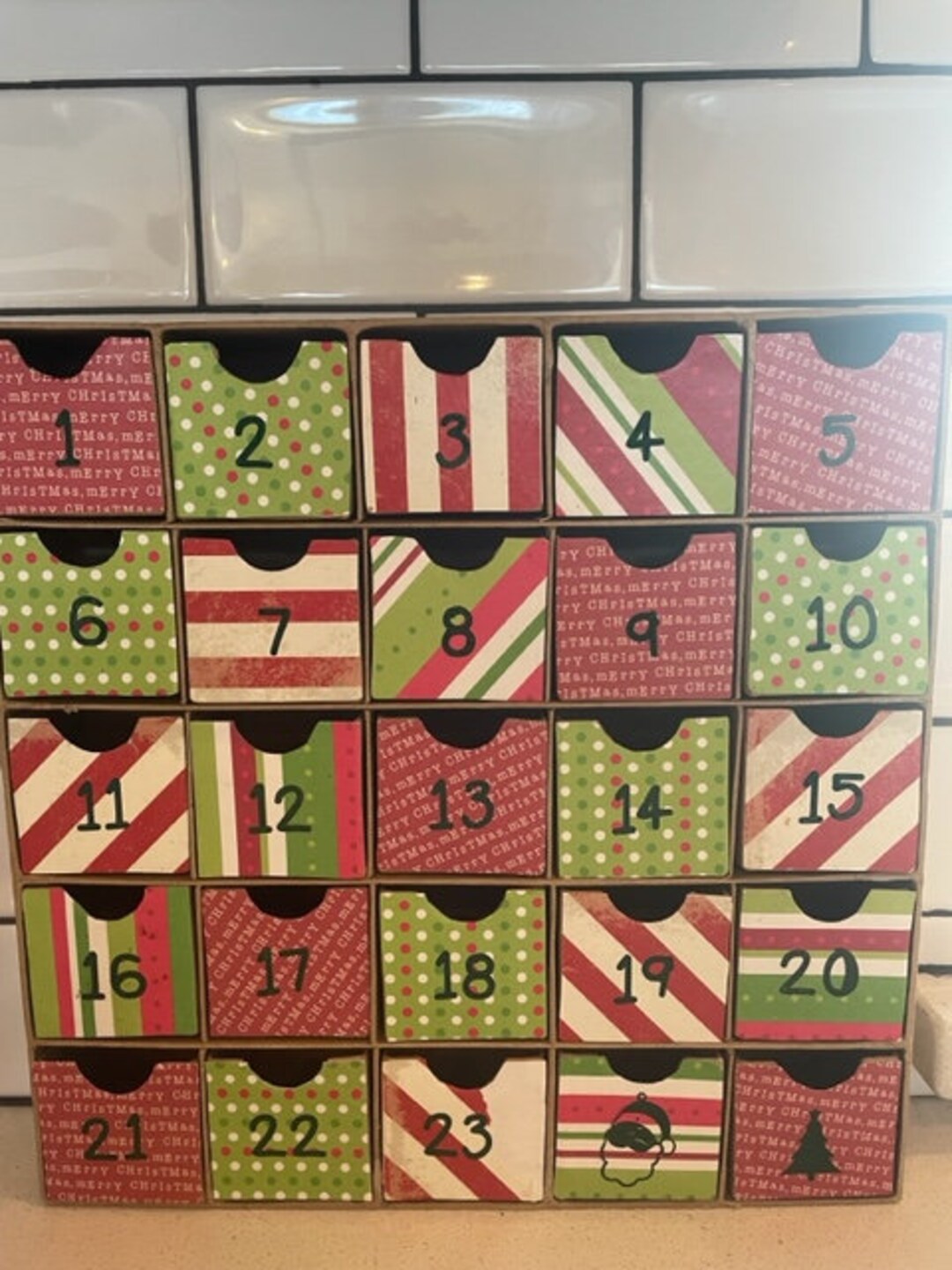 Custom Advent Calendarcustom Etsy