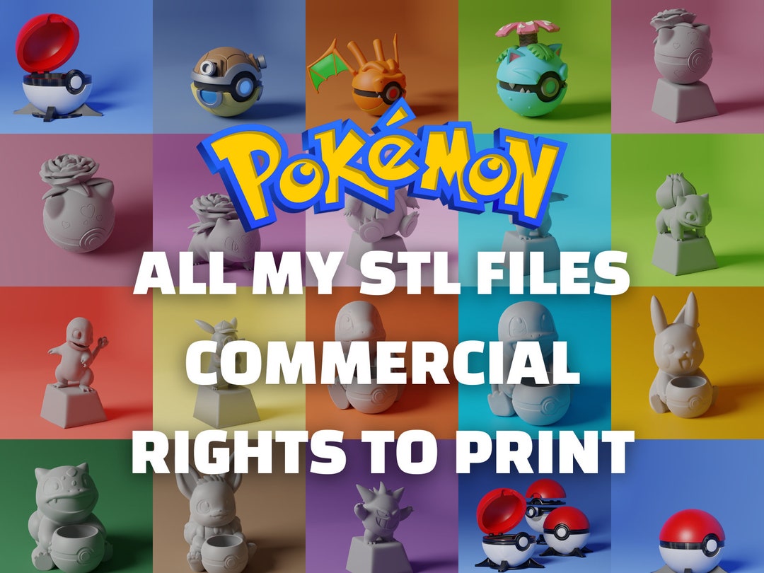 Free STL file Pokemon Pikachu Pokeball 🐉・Object to download and to 3D  print・Cults