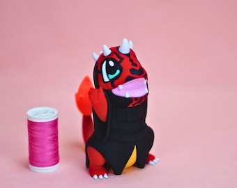 Charmander Darth Maul 3D Printed | Charmender Darthmaul 3D Print | 3D Printed Pokemon | Pokemon 3D Print | Star Wars Pokemon Crossover
