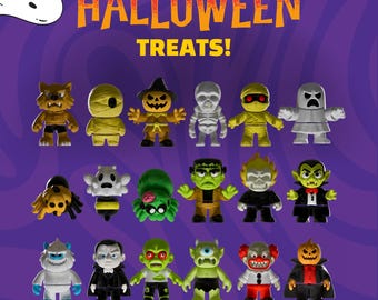 Halloween Treats: Mini Articulating Animal Fidget Toys, Better Than Sweets!