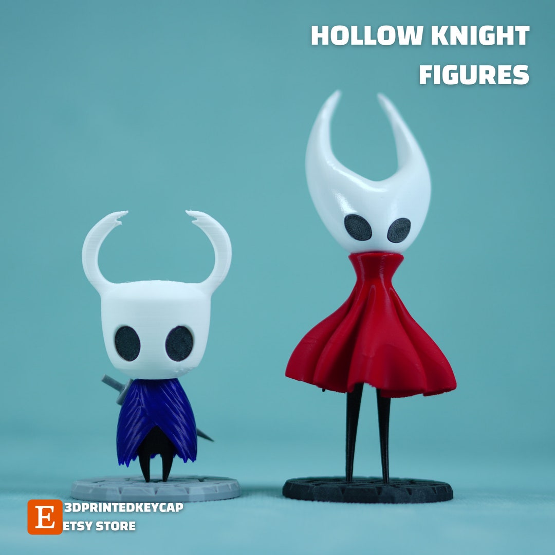 Hollow Knight Figures: Hornet and Knight 3D Print Decor - Etsy