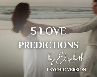 5 Love Psychic Predictions: Future & Relationship Reading (PDF)