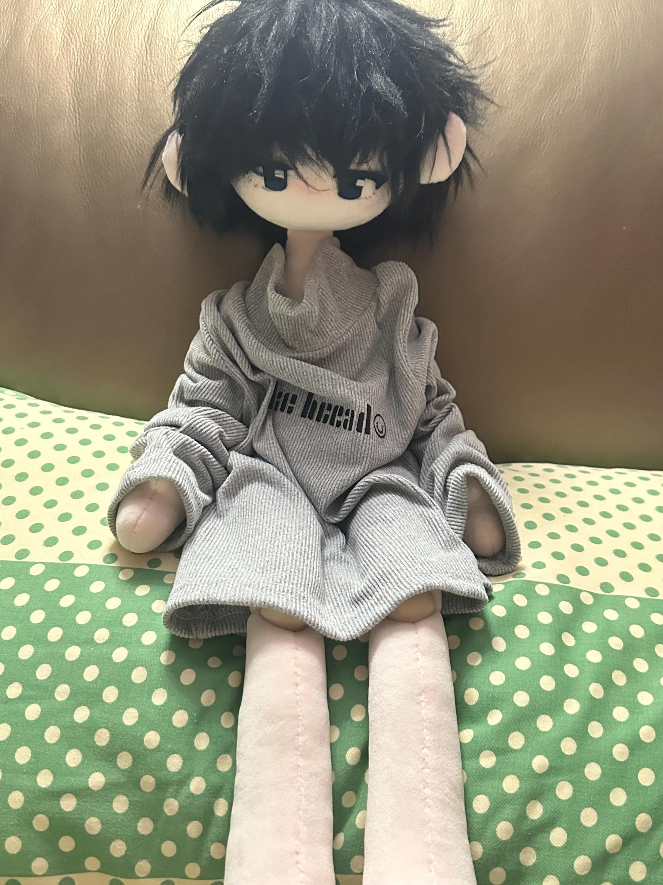 Hand Made Ball Jointed Poseable Plush Doll 60cm Customizable - Etsy