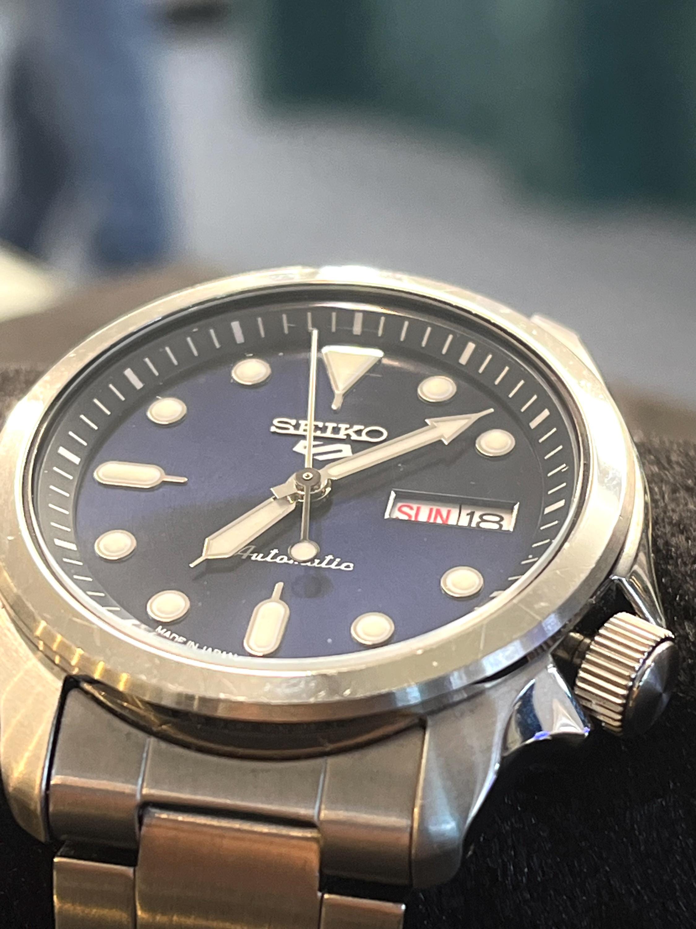 Men's Seiko 5 Sports SRPE53 Blue - Etsy