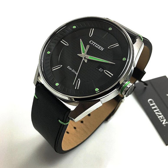 Citizen Drive Black Dial Eco Drive Men s Watch BM6980 08E Etsy