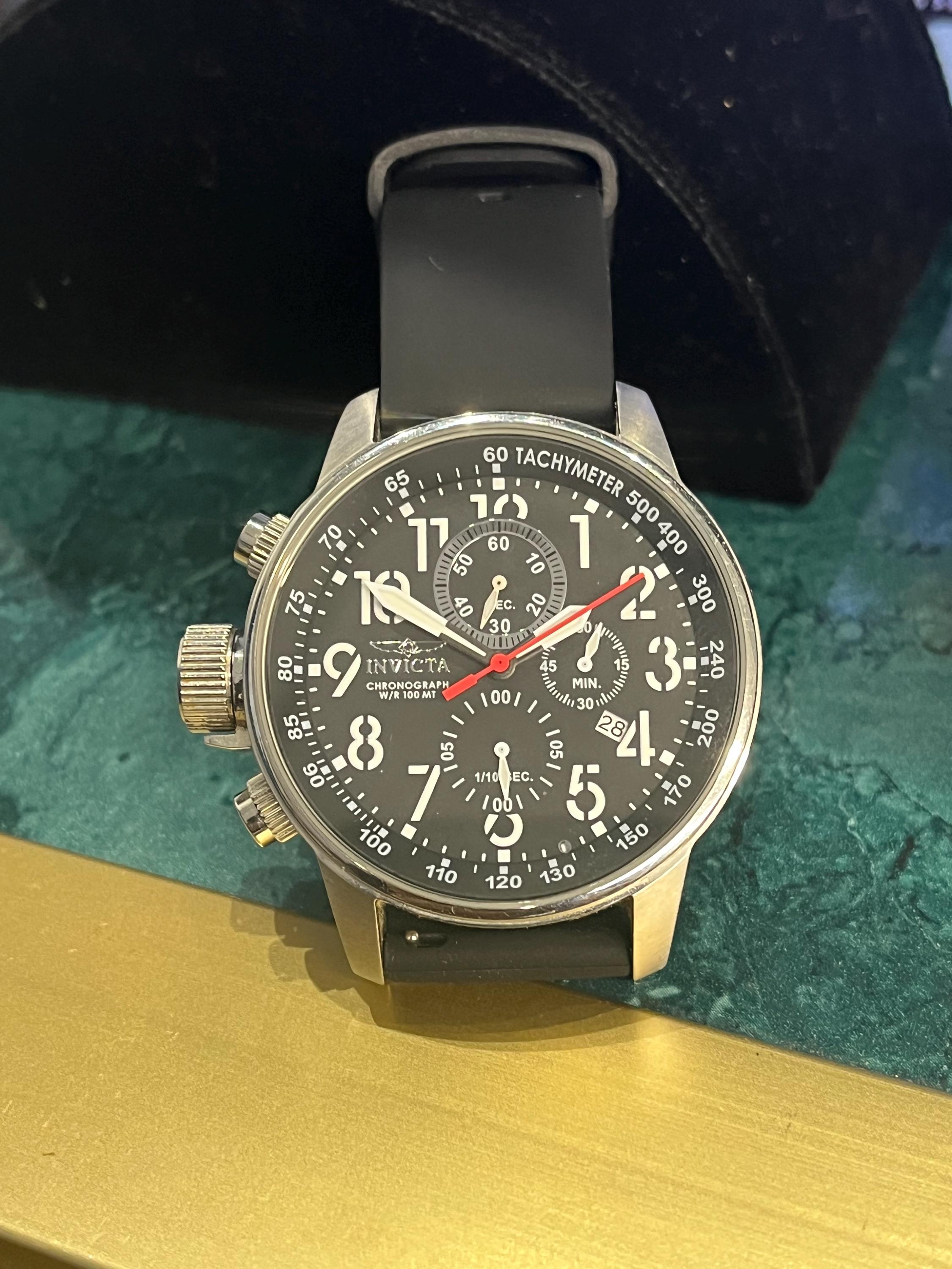 Mens Invicta I-force 1512 Chronograph Watch - Etsy