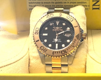 Mens Invicta 15188 Pro Diver Rose Gold & Silver Two Tone Watch
