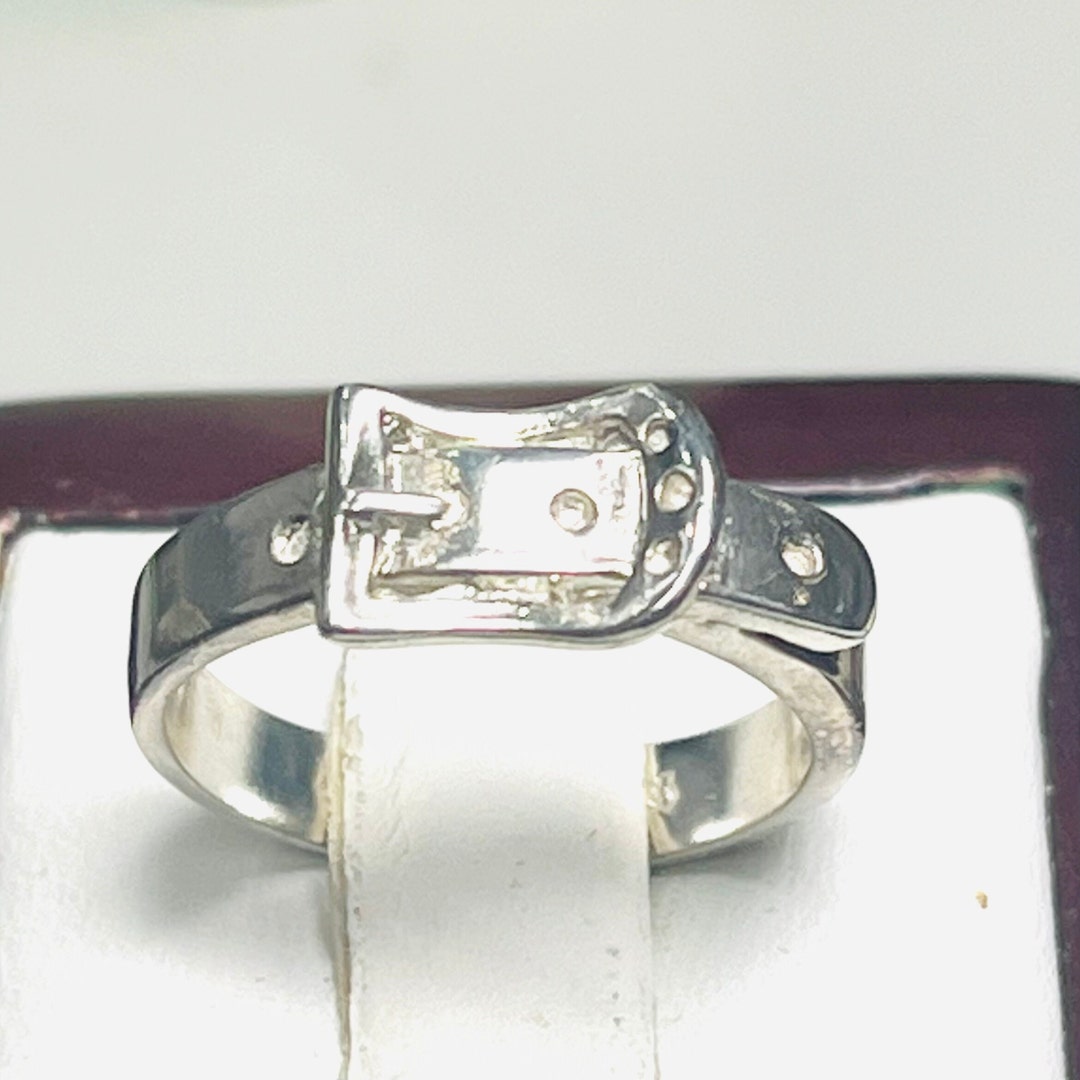 R001826 Anello In Argento Sterling 925 Massiccio Con Marchio Di Garanzia Amanti - Italia - Foto 3