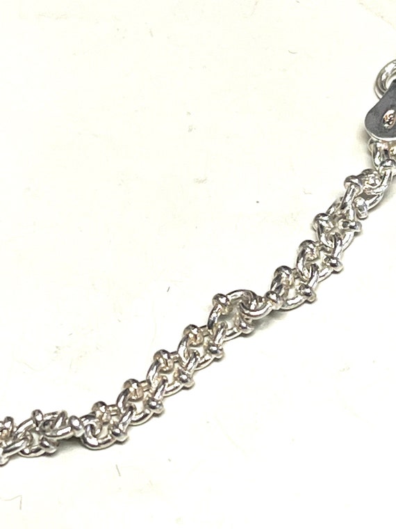 Sterling Silver Fancy Celtic Link Bracelet - image 5