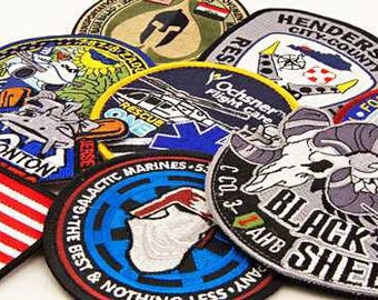 Custom Logo Patch | Personalized Embroidered Patch | Iron On Patch | Business Uniform Patch | Jacket Backpack Patch USA