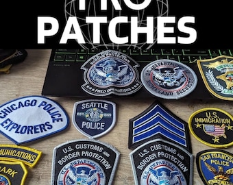 Custom Embroidered Patch Name | Iron On Patch | Personalized Patch | Backpack Patch | Jacket Patch | Custom Name Patch Gift USA