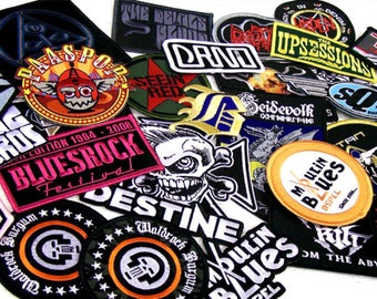 Custom Gothic Patch | Personalized Embroidered Patch | Dark Aesthetic Iron On Patch | Alternative Style Patch USA