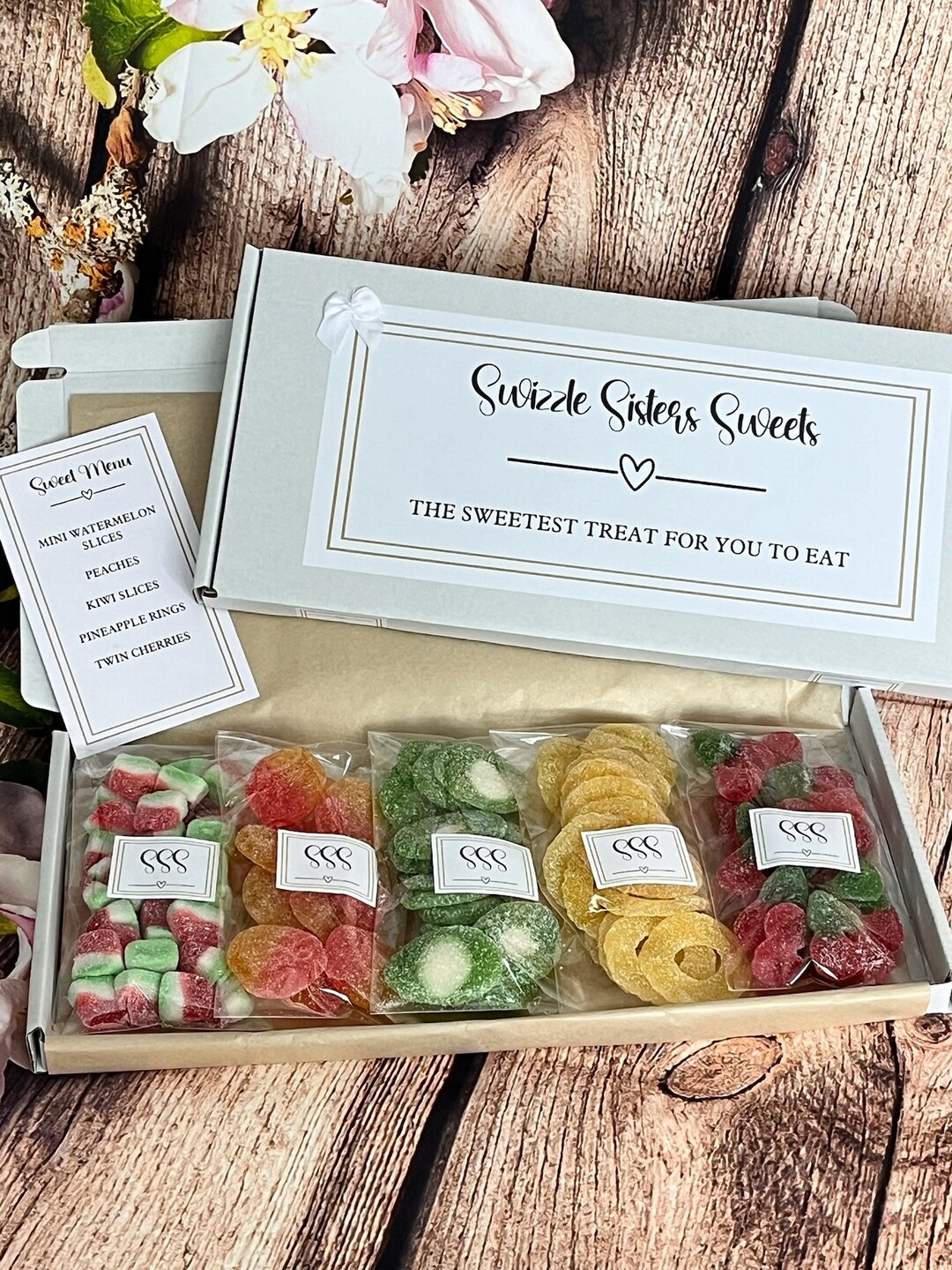 Fruity Sweets Letterbox, Pic N Mix, Sweet Gift, Selection Box, Sharing ...