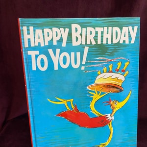 Alles Gute zum Geburtstag Von Dr. Seuss Hardcover Buch