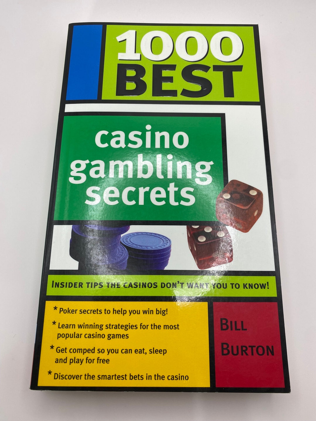 1000 Best Casino Gambling Secrets Paperback Book Copyright 2005 - Etsy