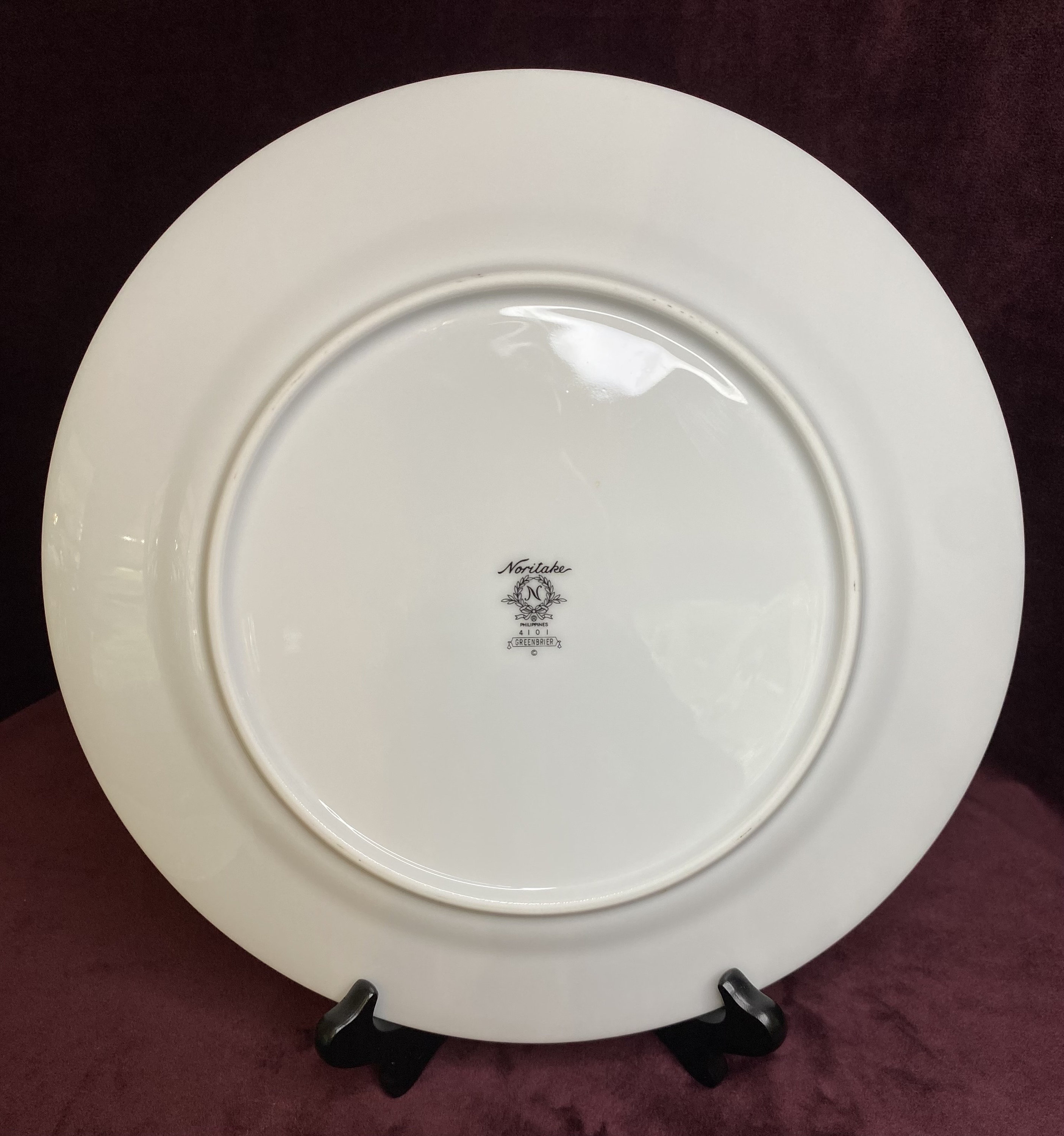 ノリタケグリーンブライアNoritake Greenbrier中皿径21cm5枚 【公式通販】