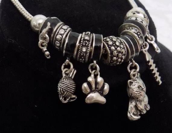 Cat Lover Charm Bracelet View 2