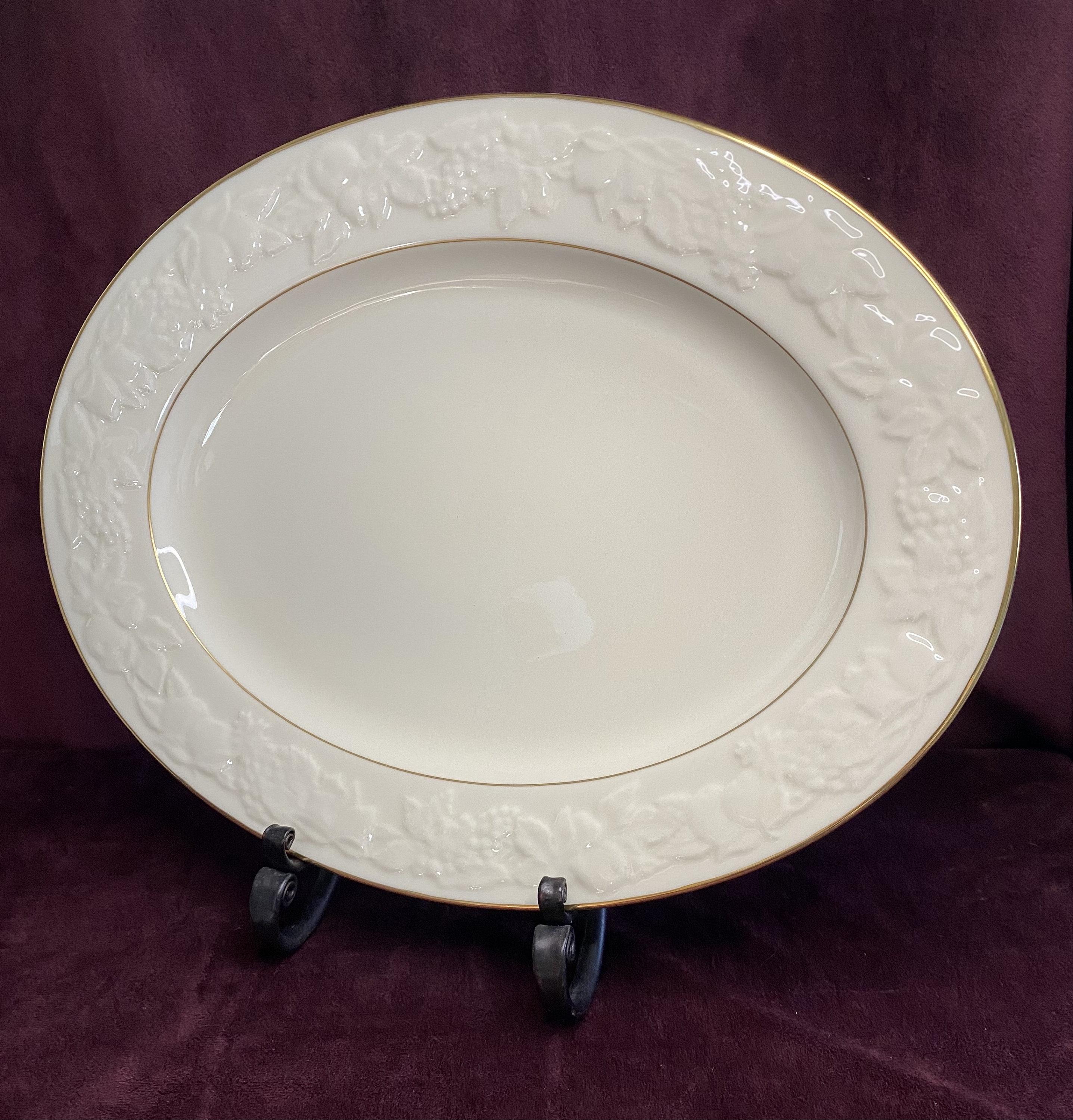 Vintage Lenox Fruits of Life Oval Platter With Original Box - Etsy