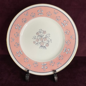 Pimpernel Pink by Wedgwood Dinner Plate Circa 1962-1964