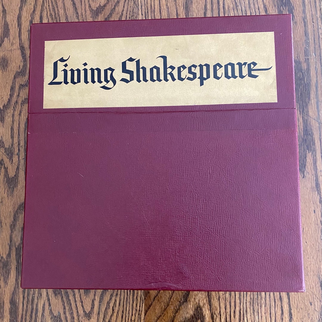 Living Shakespeare 5 Record and Script Set Copyright 1963 - Etsy