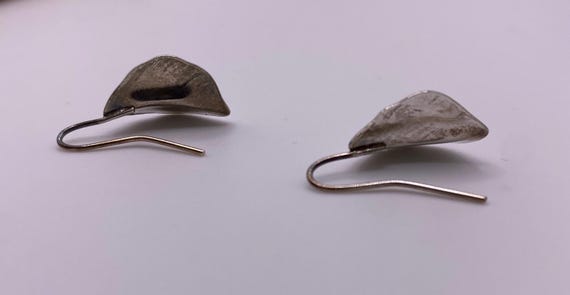 Sterling Silver Pierced Dangling Leaf Earrings by… - image 4