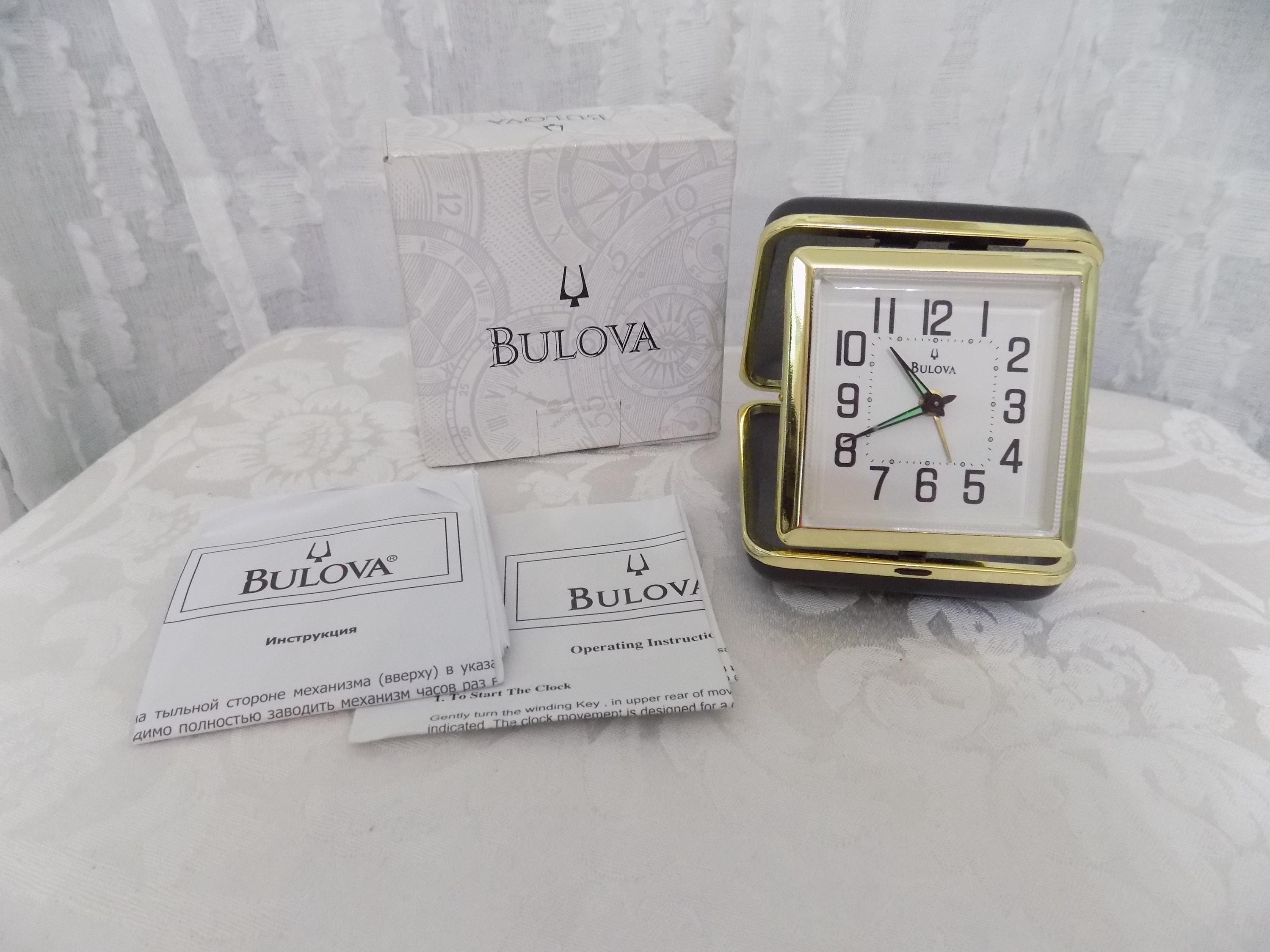 Vintage Clock Travel Alarm Clock - Etsy