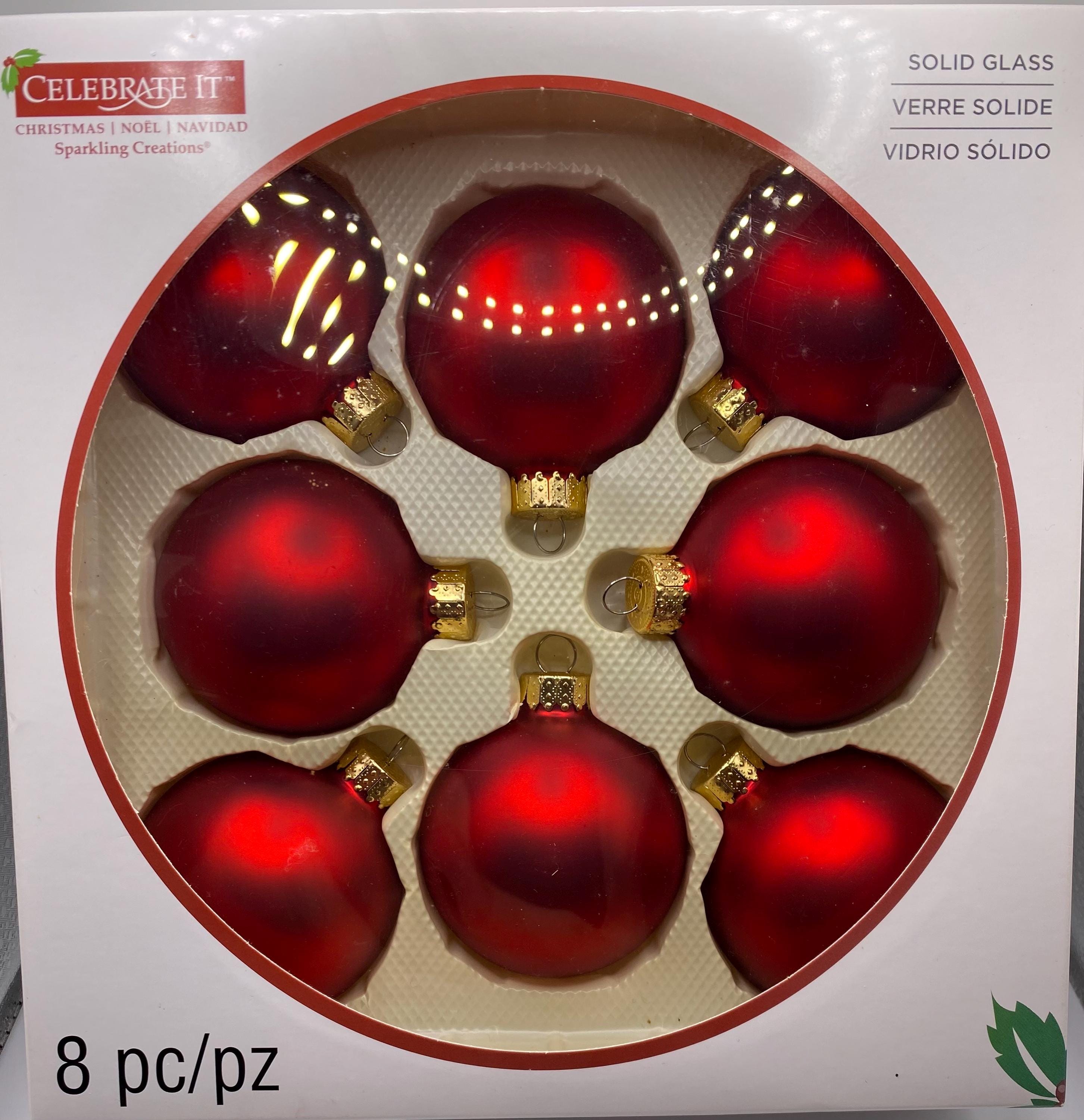 Sparkling Creations オリジナルボックス付き レッドサテンガラス