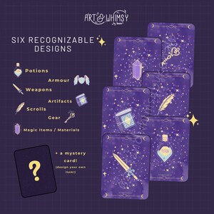 Dnd 5e Printable Fillable Custom Item Cards/digital TTRPG Cards/rpg ...