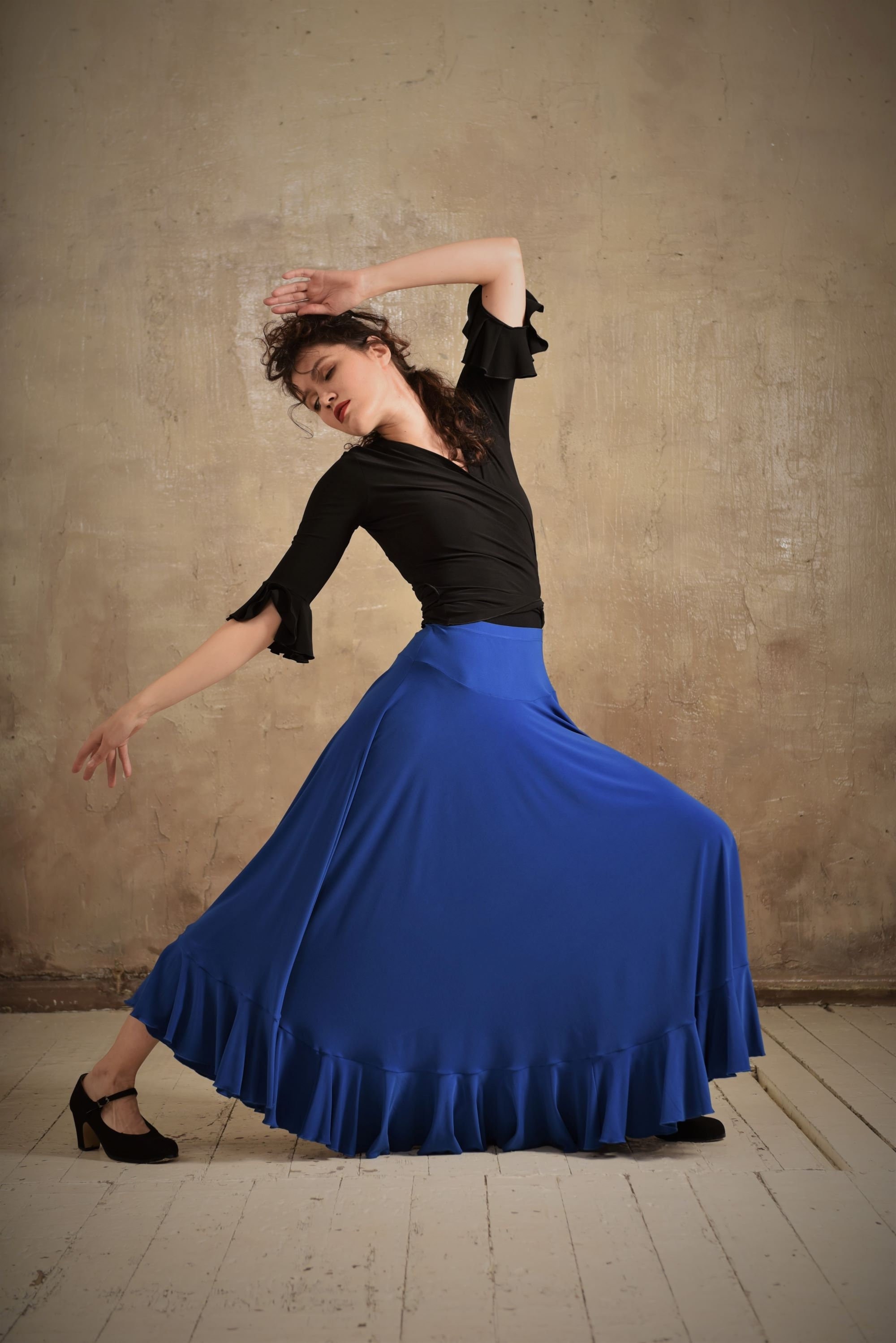 Red flamenco skirt - Etsy 日本