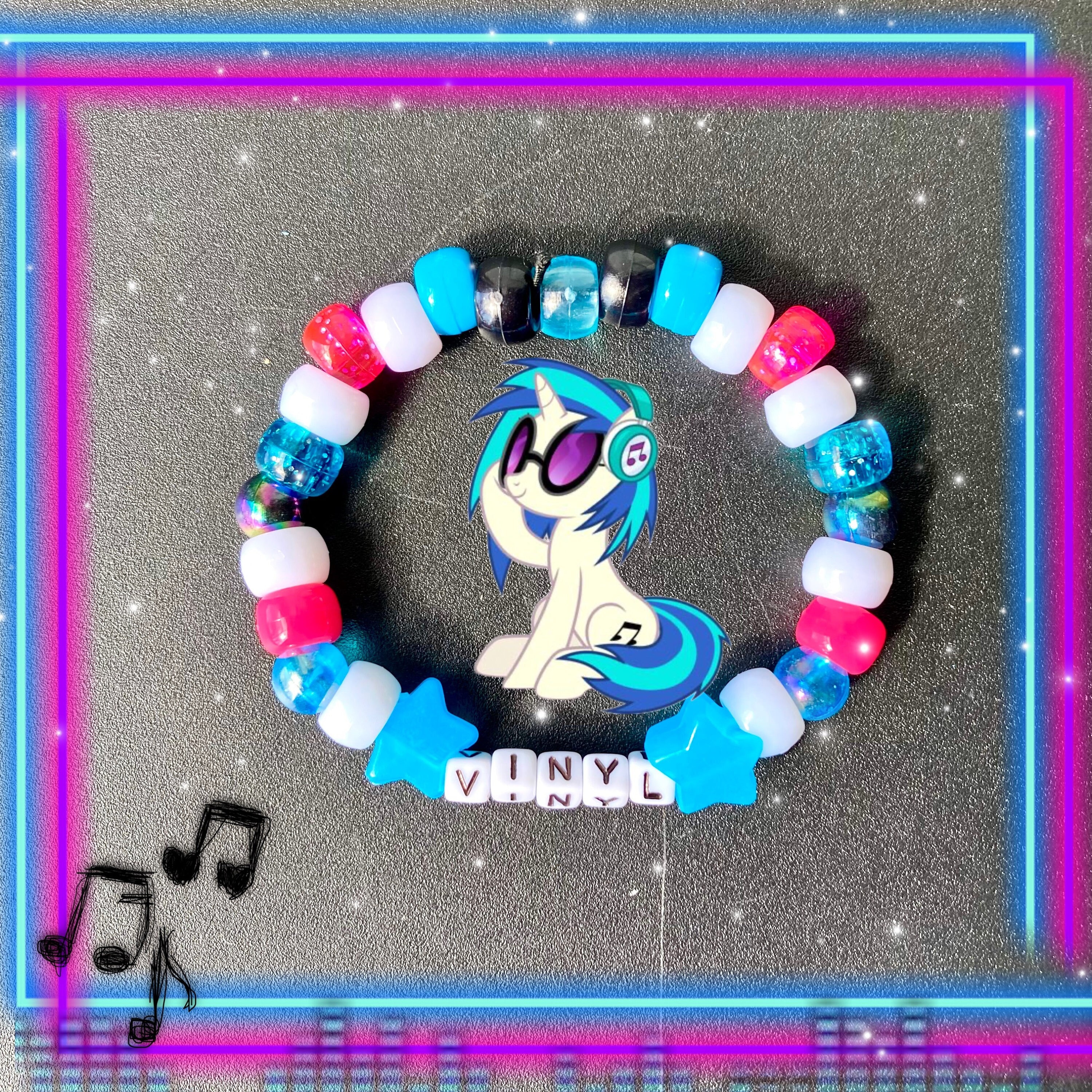Vinyl Scratch Kandi Single | DJ PON-3 | My Little Pony | Scenecore