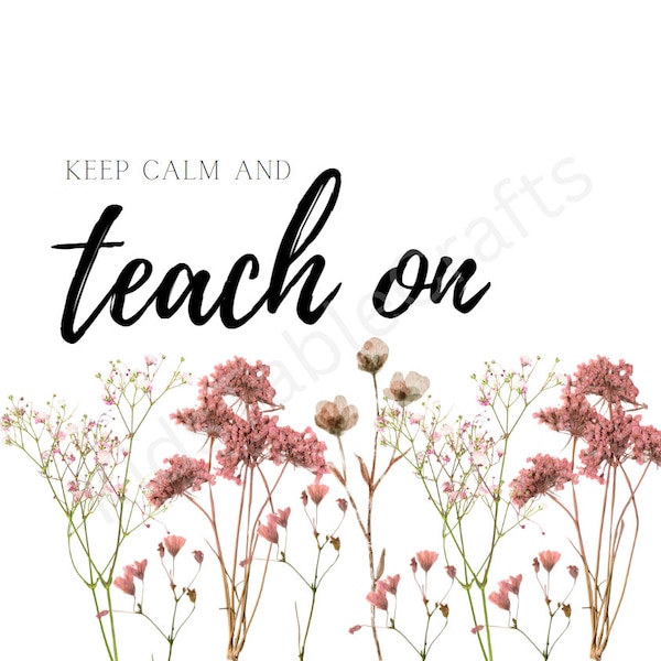 Keep Calm and Teach - Etsy