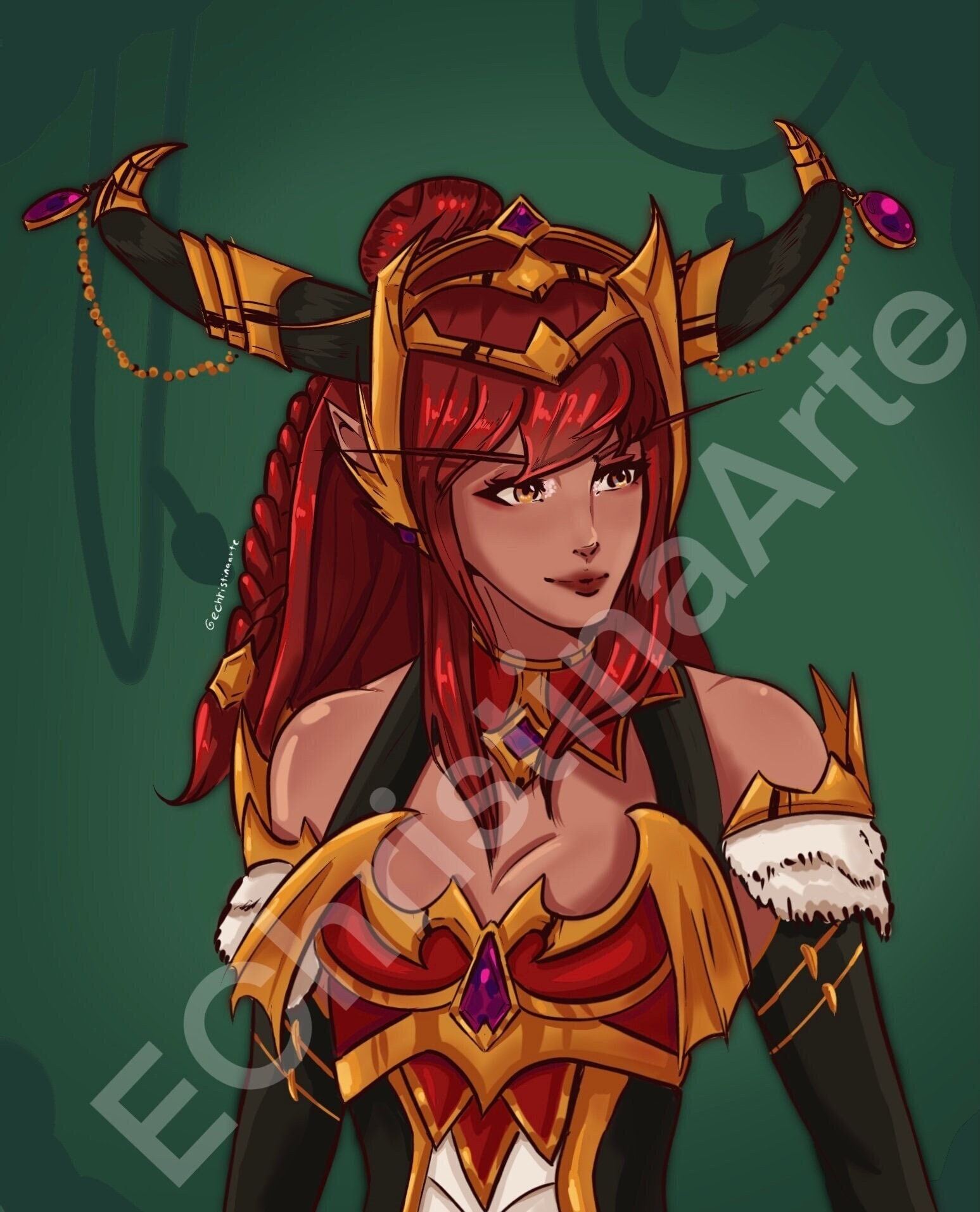Wow Alexstrasza Fan Art