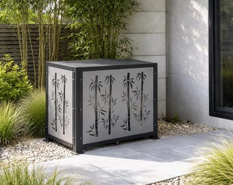 AC Cover Plans | DIY Air Conditioner Cover | Metal Fabrication Build Plans | DXF Files | pdf Drawings | Build Manual