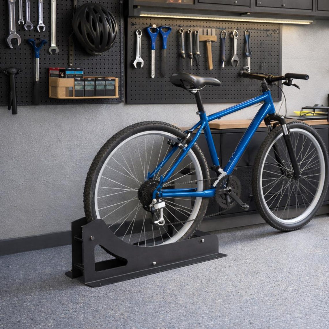 Mountain Bike Storage Stand Plans | DIY Sheet Metal Bike Rack | DXF ...