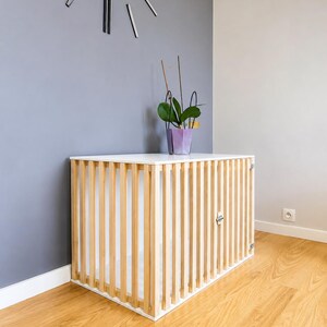 Solid Beech Dog House | Heavy Duty Indoor Puppy Kennel | Luxury Pet Furniture | image 9