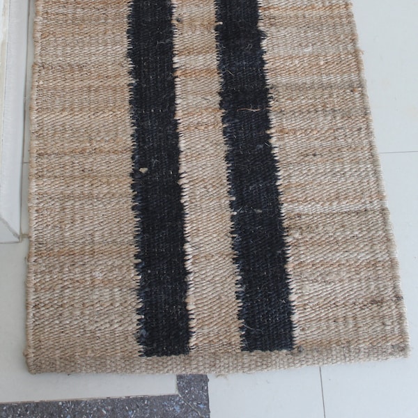 Natural Jute Runner ,Stair runner Self Fit Stair Runner ,Hemp Jute Runner , Custom Size Jute Runner ,Eco Friendly Jute Runner