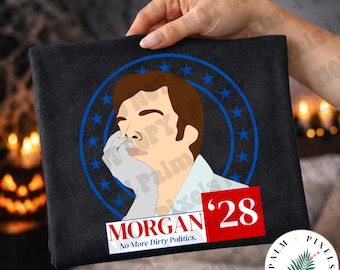 Camiseta de campaña de Morgan para presidente / Camiseta Comfort Colors / Dexter Halloween Horror