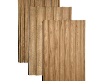Flexibles Panel aus Eichenholz: Selbstklebendes 3D-Wanddekor - Musterset